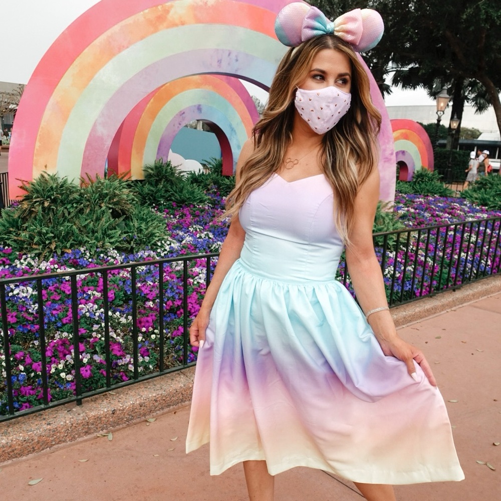 Rainbow dress